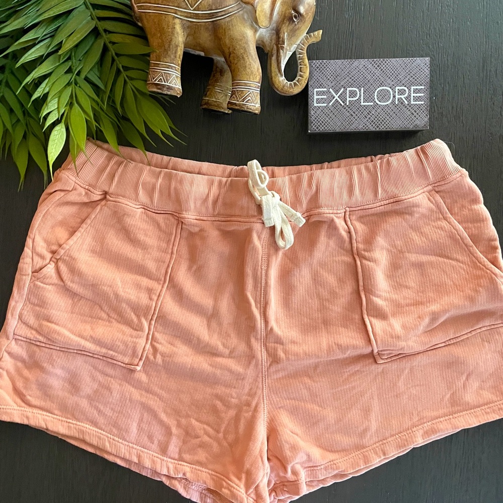 Lucky brand fleece shorts. Size Large, runs big.